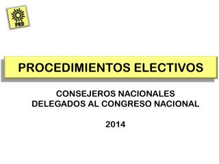 procedimientos electivos