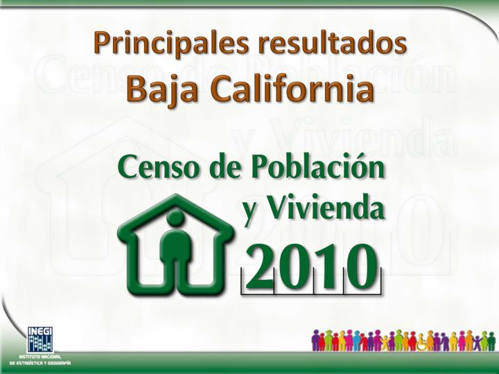 principales resultados baja california