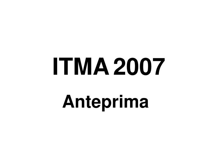 itma 2007