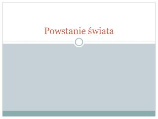 powstanie wiata