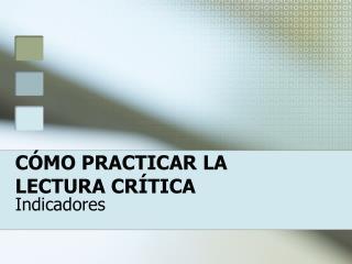 c mo practicar la lectura cr tica