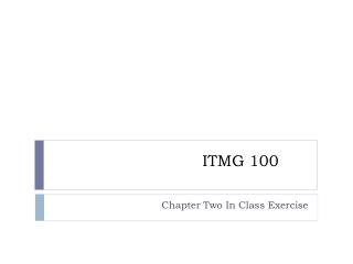 itmg 100