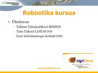 robootika kursus