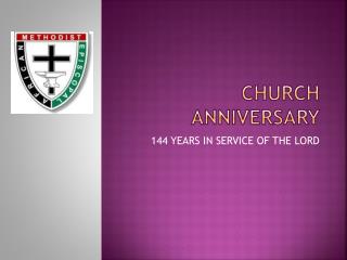 Church Anniversary