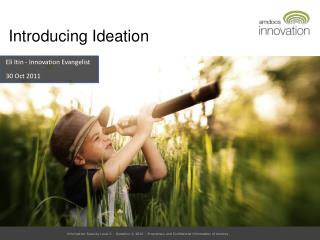 Introducing Ideation