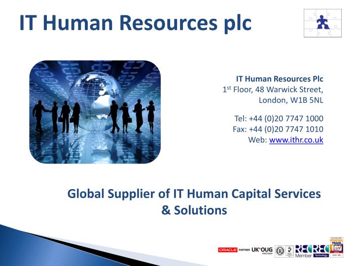 it human resources plc
