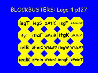 BLOCKBUSTERS: Logo 4 p127