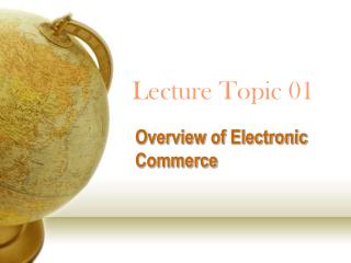 Lecture Topic 01