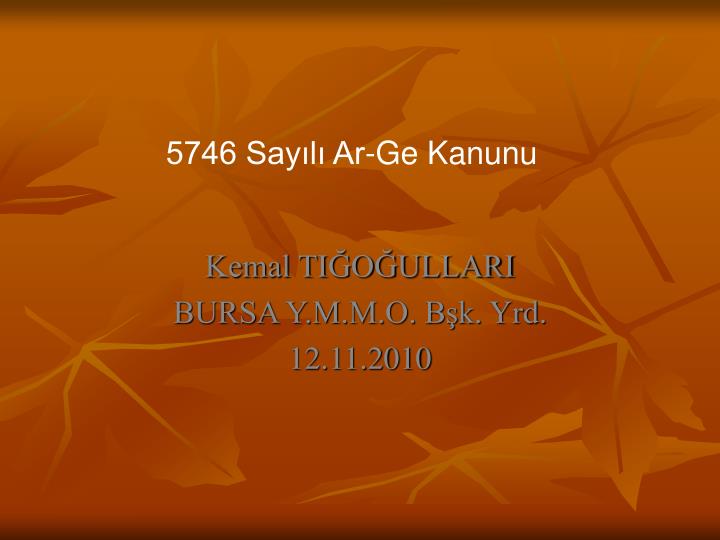 kemal ti o ullari bursa y m m o b k yrd 12 11 2010