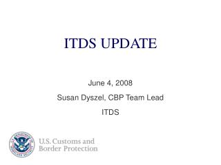 ITDS UPDATE