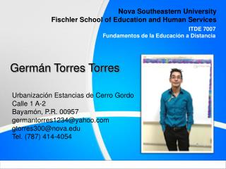 Nova Southeastern University Fischler School of Education and Human Services