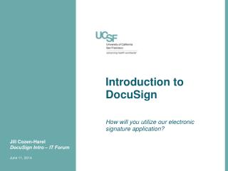 Introduction to DocuSign