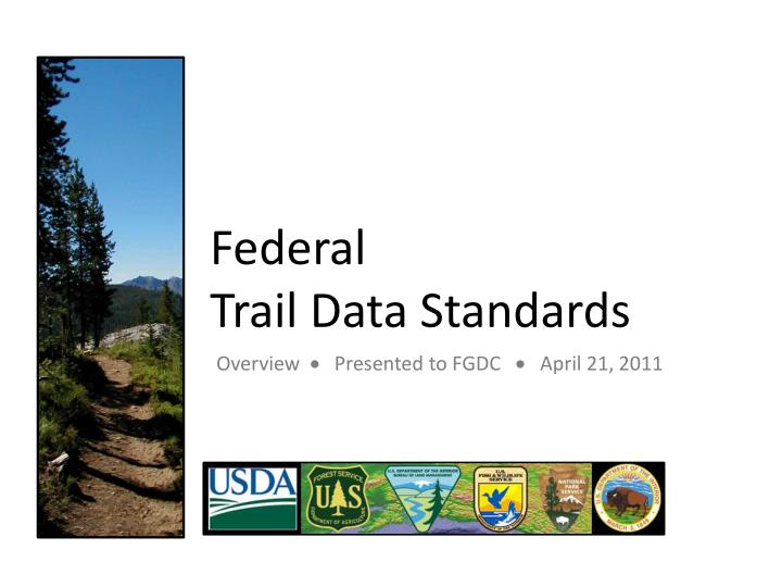 federal trail data standards