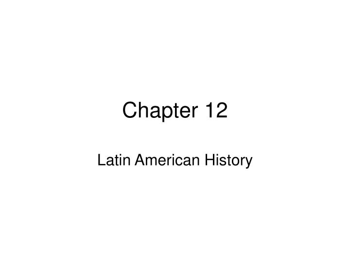 chapter 12