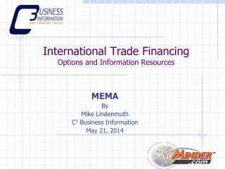 International Trade Financing Options and Information Resources