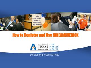 How to Register and Use HIREAMAVERICK