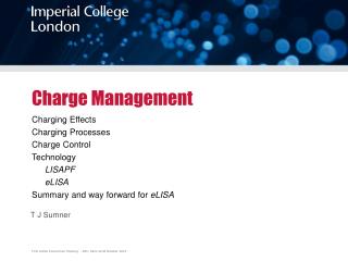 Charge Management