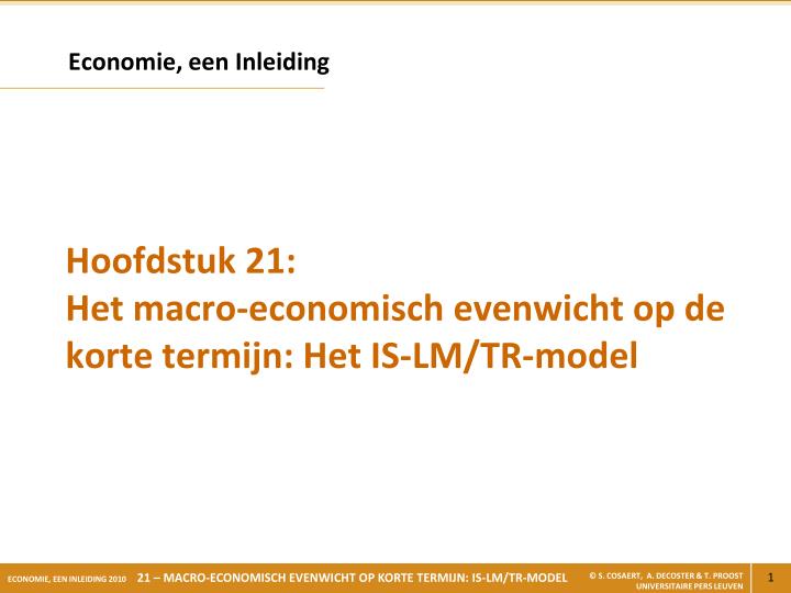 economie een inleiding