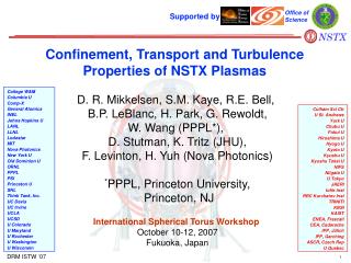Confinement, Transport and Turbulence Properties of NSTX Plasmas
