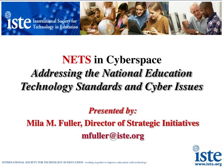 nets in cyberspace addressing the national education technology standards and cyber issues