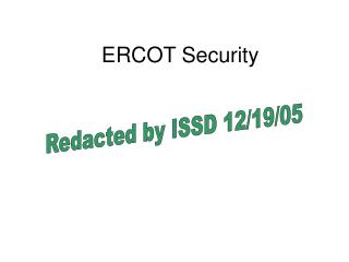 ercot security