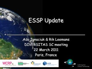 ESSP Update