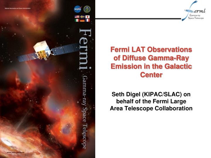 fermi lat observations of diffuse gamma ray emission in the galactic center