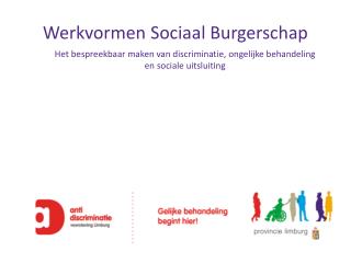 werkvormen sociaal burgerschap