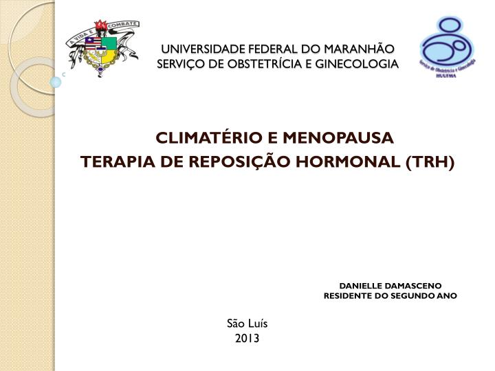 universidade federal do maranh o servi o de obstetr cia e ginecologia