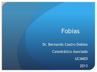 fobias