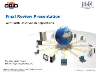 Final Review Presentation