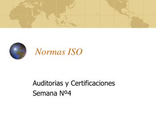 normas iso