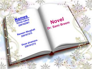 Novel Dr: Sami Breem