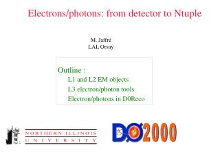 Electrons/photons: from detector to Ntuple
