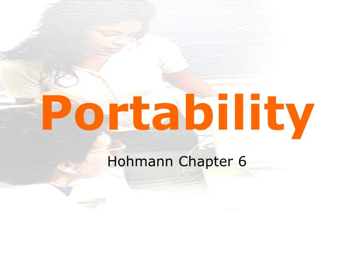 portability