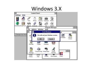 windows 3 x