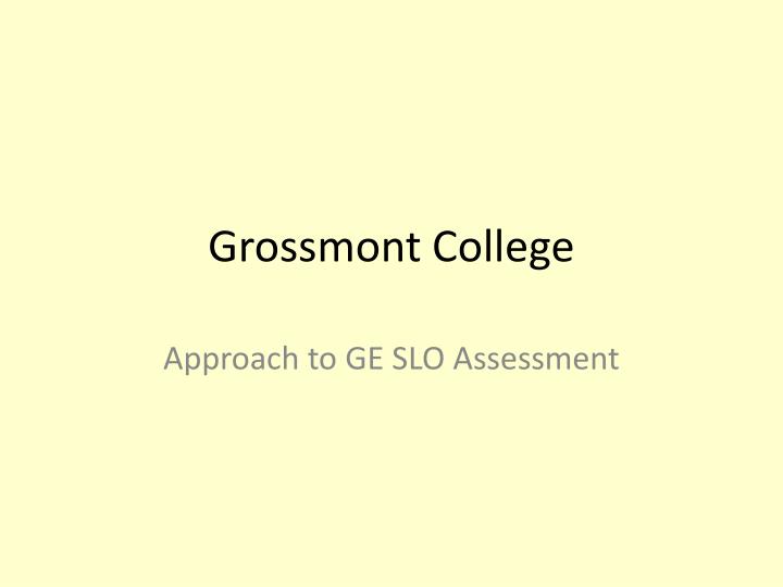 grossmont college