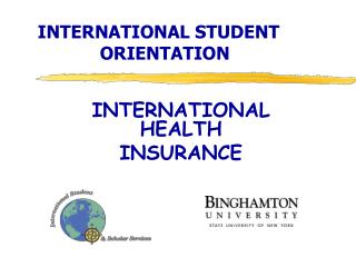 INTERNATIONAL STUDENT ORIENTATION