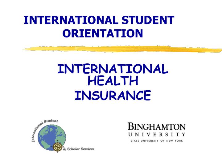 international student orientation