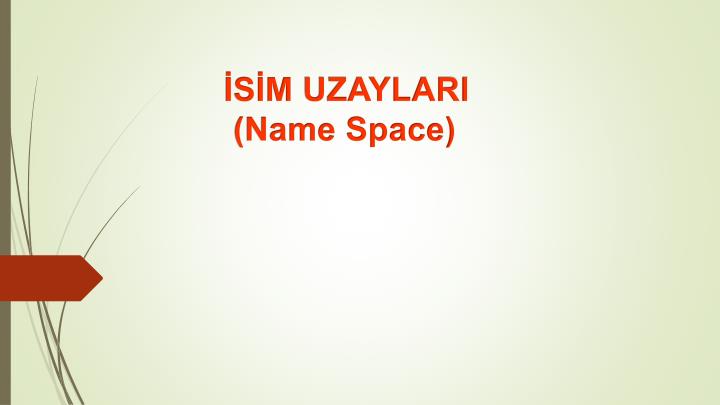 s m uzaylari name space