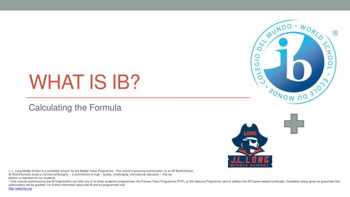 what is ib