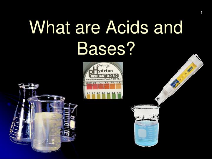 what are acids and bases