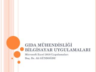 gida m hend sl b lg sayar uygulamalari