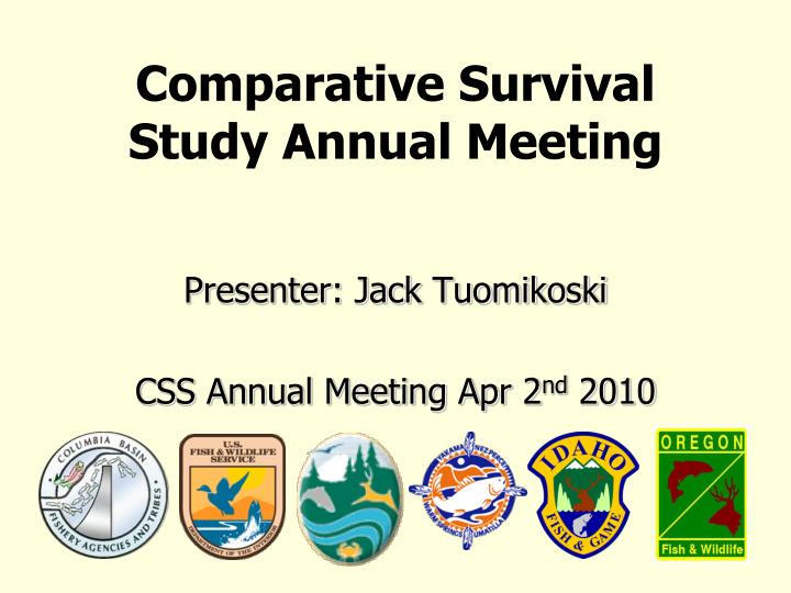 comparative survival study annual meeting