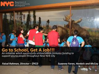 Go to School, Get A Job!!! An initiative which successfully utilized ARRA-Stimulus funding to