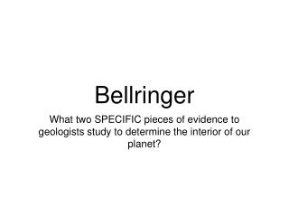 Bellringer