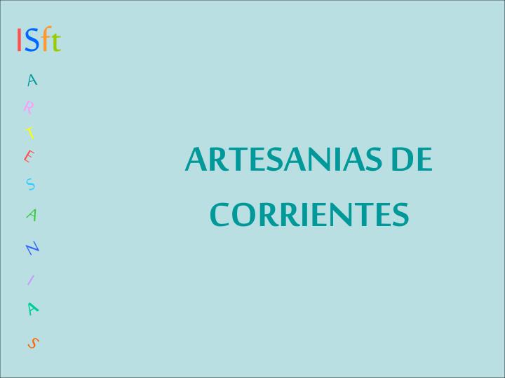 artesanias de corrientes