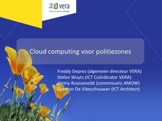 cloud computing voor politiezones
