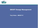 ERCOT Change Management - slide 1