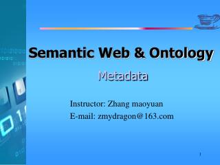 semantic web ontology